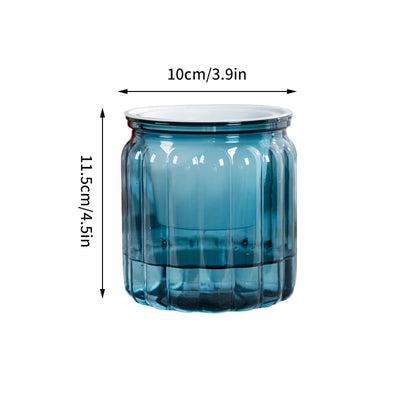 Hydroponic Plants Pot Self Watering Flowerpot Indoor Mini Succulent Planter Tabletop Vase Self-watering Home Office Bonsai Decor