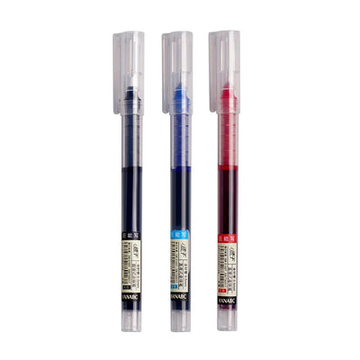10-Pack of High-Capacity Direct Liquid Rollerball Pens, Suitable for Office Work and Study, Gel Ink Pens