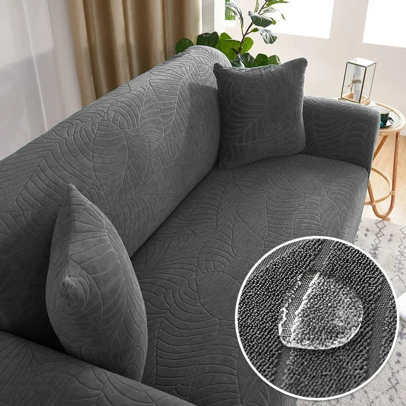 JACQUARD THICK ELASTIC SOFA COVER – 1/2/3/4 SEATER & L-SHAPED CORNER SOFA COVER FOR LIVING ROOM