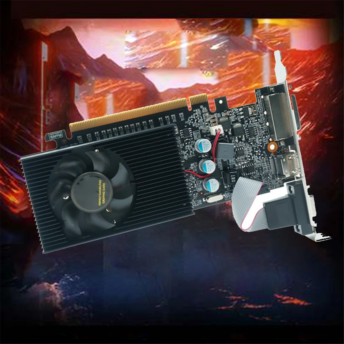 GT730 2GB Graphics Card GT730 DDR3 64Bit DDR3 Graphics Cards GT 730 DDR3 Video Card HDMI-Compatible