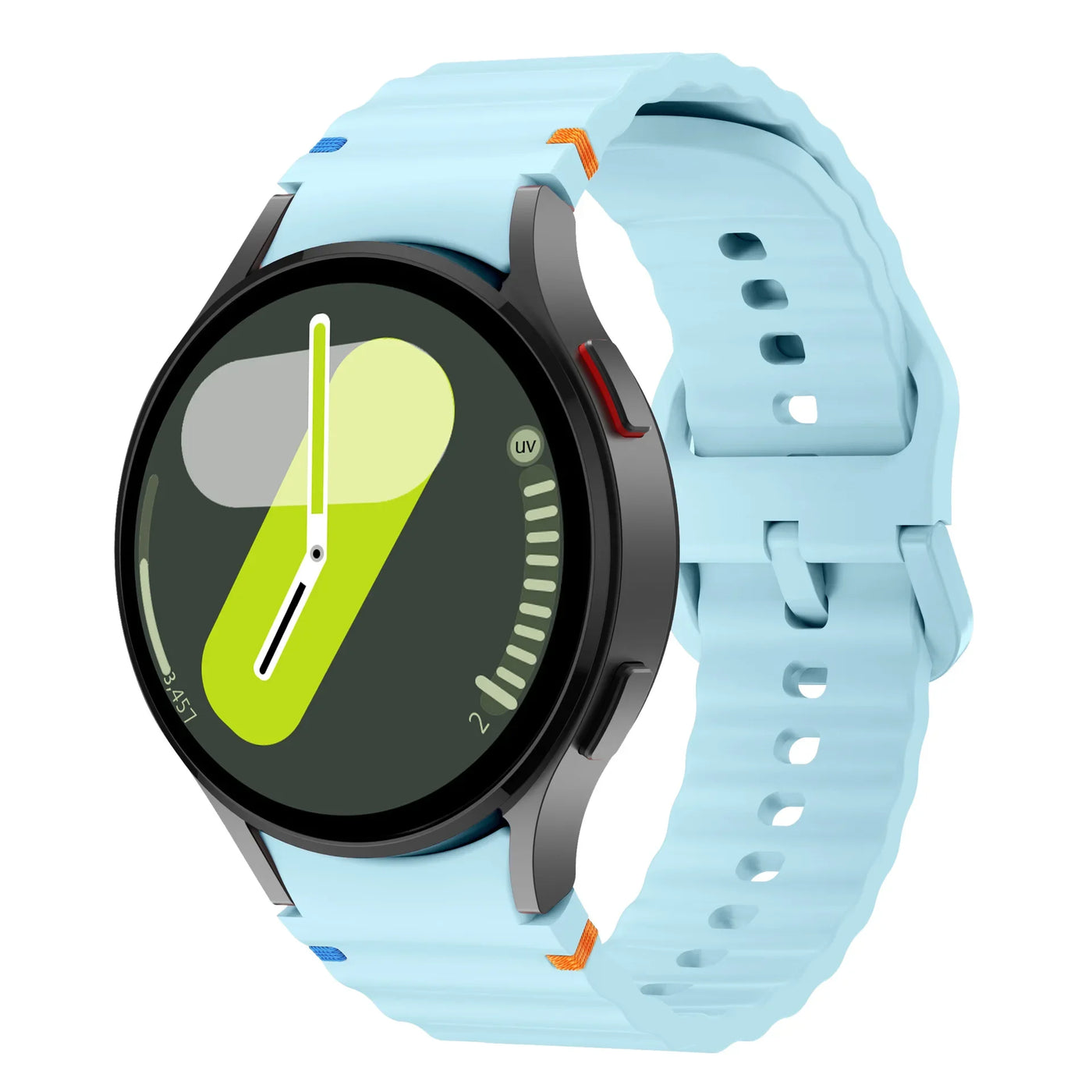 Original Silicone band for Samsung Watch 7 6 5 pro 44mm 40mm 45mm FE Sport Bracelet For Galaxy Watch 6Classic 43mm 47mm Strap
