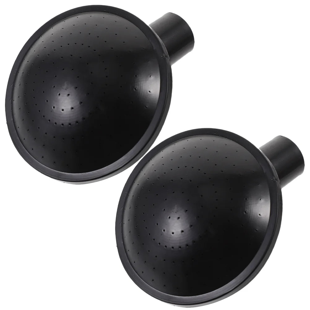 2 Pcs Watering Can Spray Head Cap Sprinkler Nozzle Pitcher Caps Spout Rose for Garden