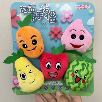 Children Animal Education Dolls Baby Finger Plush Doll kids Hand finger puppets Toy Teaching Aids Boys Girls tell story material