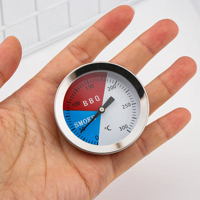 Temperature Measure 300℃ Stainless Steel Oven BBQ Grill Thermometer Gauge Kitchen BBQ Temperature Measure Tool