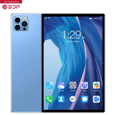 New 10.1 inch Tablets 3G Phone Call Octa Core Tablet Wi-Fi Bluetooth 4GB+64GB Dual SIM Android 11 Tablet PC