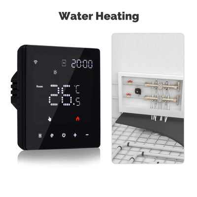 MOES Tuya WiFi Smart Thermostat Programmable Temperature Controller Water Boiler Electric Heating Work With Alexa Google Home