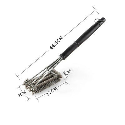 BBQ Brush Grill Cleaning Brush Stainless Steel Oven Grill Brushes And Scraper Barbecue Kit Cleaning Kitchen Tool BBQ Accessories