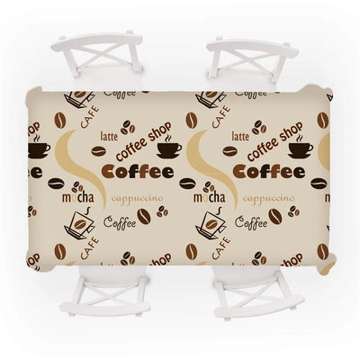 Tablecloth Model Retro Coffee Waterproof dining table Nauble Ceremony Decoration Rectangular tablecloth Kitchen Textile For the