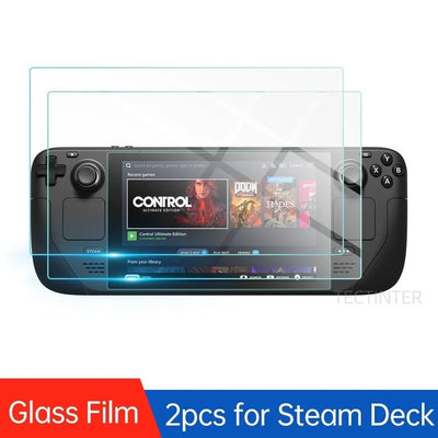 PREMIUM TEMPERED GLASS SCREEN PROTECTOR FOR VALVE STEAM DECK – 9H ANTI-SCRATCH GUARD FILM