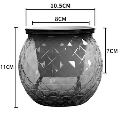 Fashion Self Watering Hydroponic Plants Pot Plastic Removable Flowerpot Mini Succulent Planter Tabletop Vase