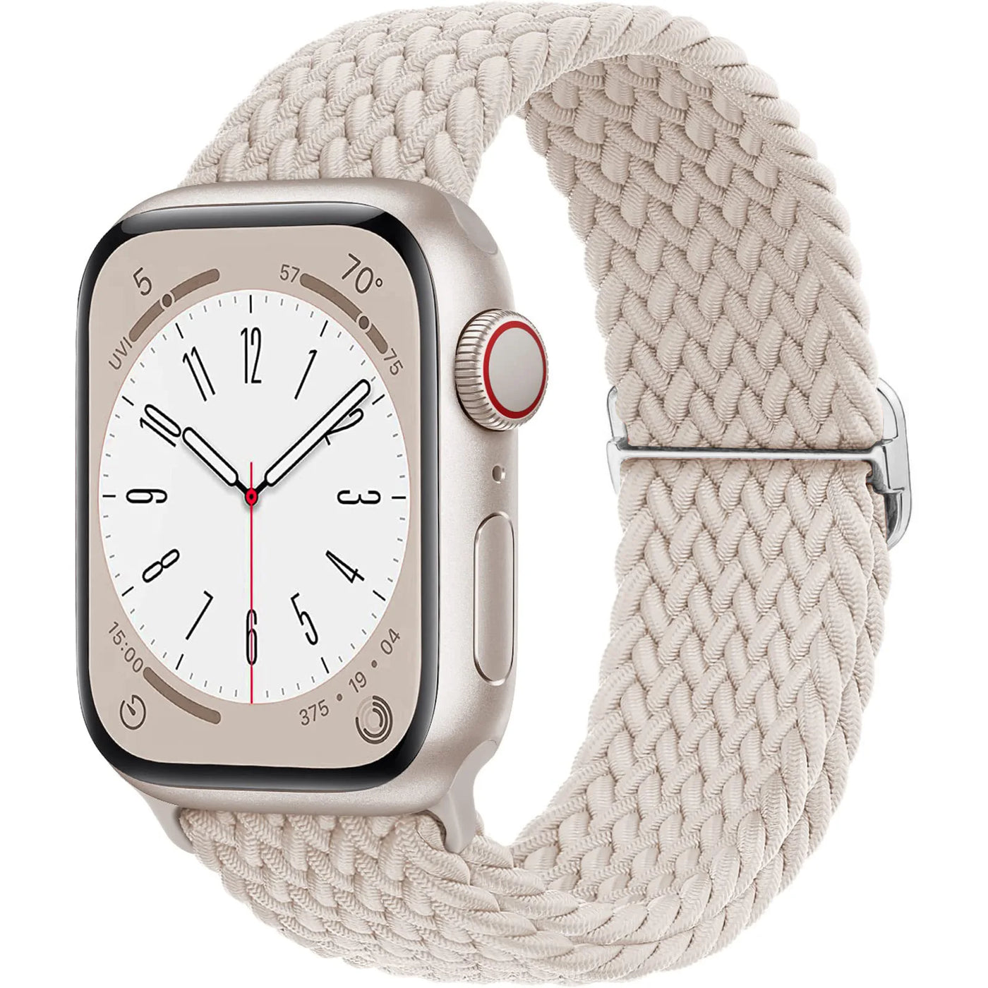 Braided Solo Loop For Apple watch band 45mm 44mm 40mm 49mm 38 41mm Elastic correa bracelet series 8 9 5 4 3 SE 6 7 Ultra 2 strap