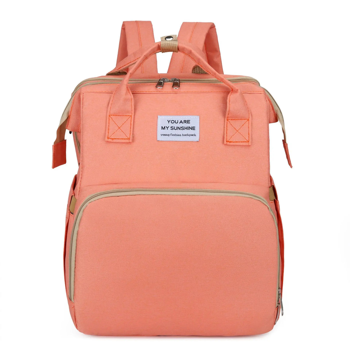 Folding Mommy Diaper Bags Baby Bed Fashion Women's Bag Maternity Nappy Diaper Bags Travel Milk Bottle Backpack Nursing Bags