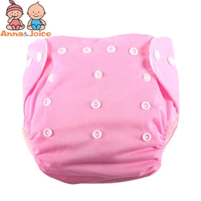 Baby Diaper Reusable Cloth Diaper Cove Washable Adjustalbe Nappies Waterproof  Newborn Kids Cloth Diapers Pocket