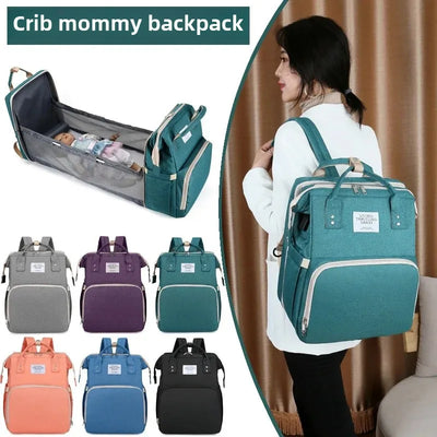 Portable Multi-functional Large Capacity Baby Stroller Bag Foldable Bed Bag for Mothers Outdoor Travel Storage Accessories