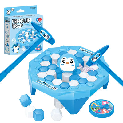 Mini ice-breaking Penguin, Save the Little Penguin ice-knocking game, parent-child interactive children's tabletop toys