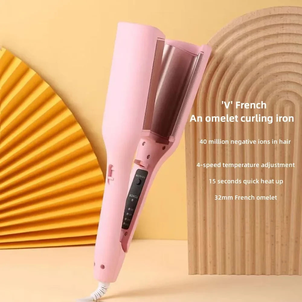 Hair_Curling_Iron_32mm_Deep_Wave_Hair_Curler_4_Temperature_Adjustable_Fast_Heating_Crimping_Iron_Styler_Wand_for_All_Hair_Style
