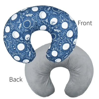 U-Shaped Baby Nursing Pillow Cover Stretchy Replaceable Forest Floral Pillow Cover Skin-friendly Breathable