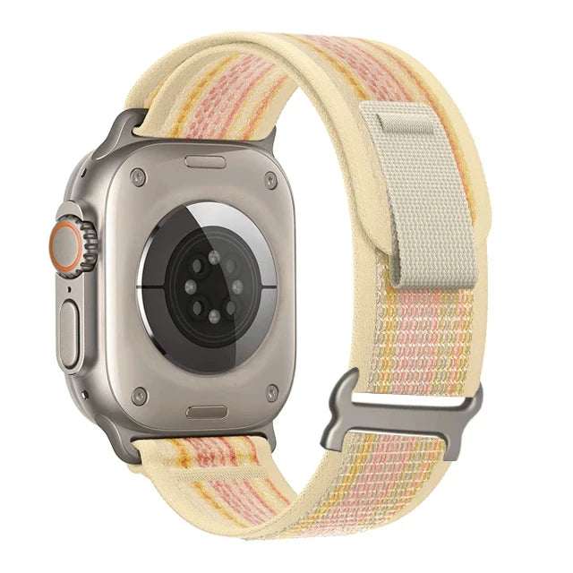 Trail Strap For Apple Watch Ultra 2 Band 49mm 45mm 44mm 42mm 40mm 41mm 38mm Nylon bracelet correa iwatch series10 9 8 7 6 5 4 SE