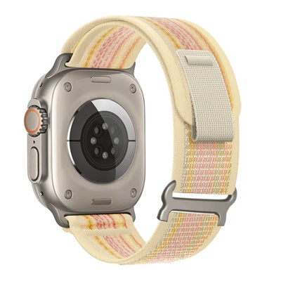 Trail Strap For Apple Watch Ultra 2 Band 49mm 45mm 44mm 42mm 40mm 41mm 38mm Nylon bracelet correa iwatch series10 9 8 7 6 5 4 SE