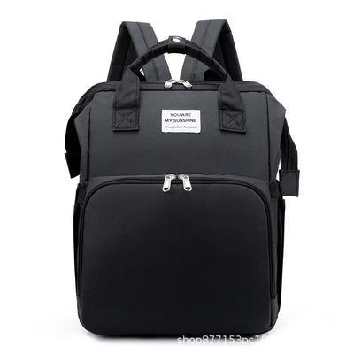 New Upgraded Minimalist Bag Portable Foldable Backpack Multifunctional Large Capacity Crib Mother Baby Mommy Bags Women Backpack