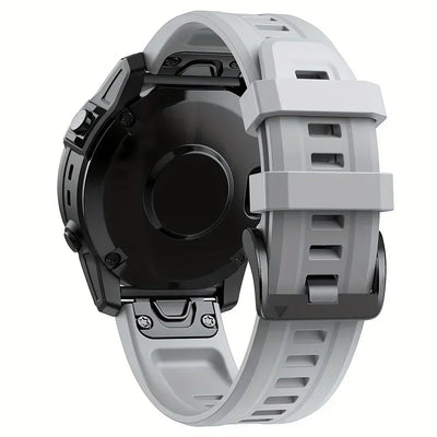 22mm 26mm Silicone Strap For Garmin Fenix 7X 7 Pro Solar/6X 6 Sapphire 5 5X Plus 3 3HR/Epix Approach S62 60 QuickFit Watch Band