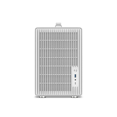 Power Train P40 Mesh MATX Desktop Case Handheld DIY Mini Compact ITX Computer Chassis Supports 350mm Graphics Card Black/White