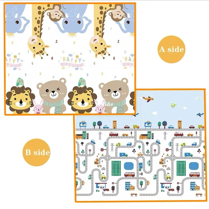 200cmX180cm Children's Safety Mat Rugs Large Size Non-toxic High-quality Baby Activity Gym Crawling Play Mats Carpet Baby Games