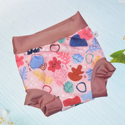 New Arrival Eezkoala Leakproof Swimming Diaper Newborn Baby High Waist Swim Nappies Washable Sunproof Baby Swimwear Cloth Nappys