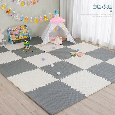 Foam Baby Play Mat Puzzle Mats Kids Interlocking Exercise Tiles Rugs Floor Tiles Toy Carpet Soft Carpet 30*30*1cm Goma Eva Floor