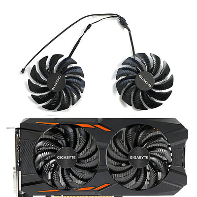 PLD09210S12HH T129215SU 88mm 4pin 0.5A RX570 580 GPU Fan For Radeon Aorus RX580/570 Gigabyte GV-RX570AORUS GV-RX580AORUS Card
