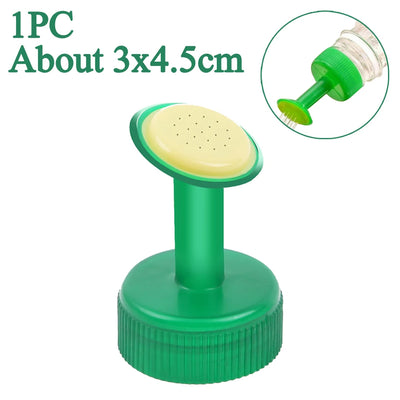 Bottle Cap Sprinkler Portable Plastic Plant Nozzles Garden Plant Watering Sprayers DIY Irrigation Head Indoor Outdoor Water Cans