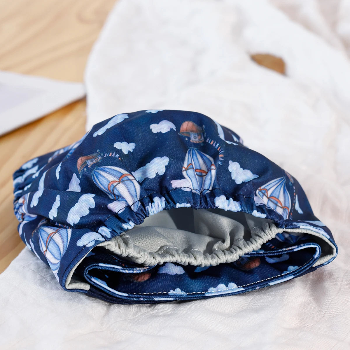 4PCS/SET WASHABLE REUSABLE BABY CLOTH DIAPERS ADJUSTABLE BABY NAPPY FOR 3-15KG BABY