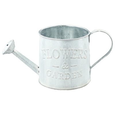 Vintage Watering Can Flower Kettle Retro Water Bucket Sprinkler Pot Iron Flower Pots Metal Vase Home Garden Decoration