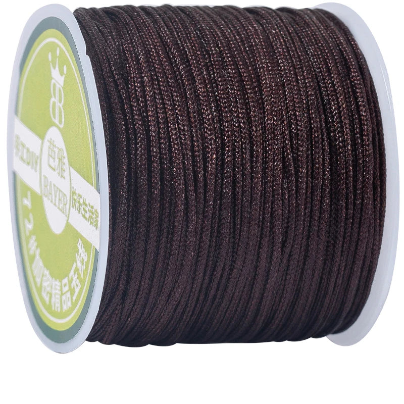 10meters 0.8mm Nylon Thread Cord Macrame Rope Bracelet Braided String For DIY Tassels Beading String Jewelry Making Accessories