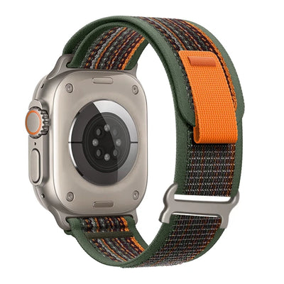 Trail Strap For Apple Watch Ultra 2 Band 49mm 45mm 44mm 42mm 40mm 41mm 38mm Nylon bracelet correa iwatch series10 9 8 7 6 5 4 SE