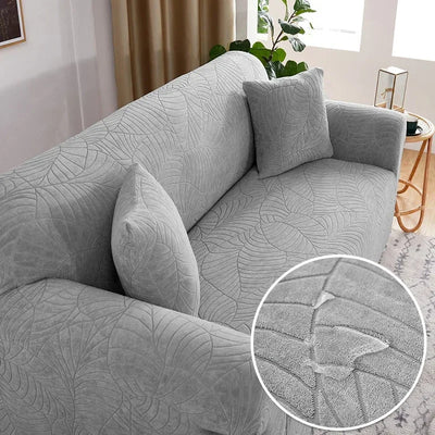 JACQUARD THICK ELASTIC SOFA COVER – 1/2/3/4 SEATER & L-SHAPED CORNER SOFA COVER FOR LIVING ROOM