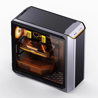 DIY computer case D500 high tower case supports ATX aluminum frame multi-hard drive expansion  ITX/M-ATX/ATX/EATX