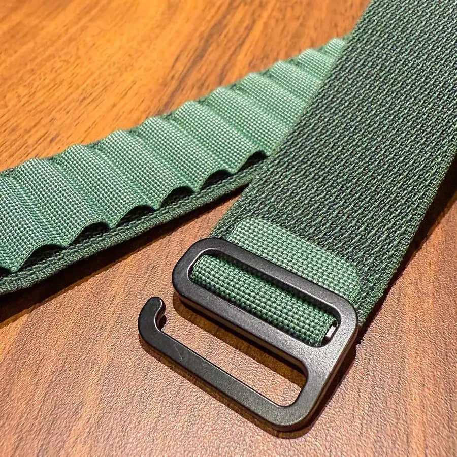 Alpine for Apple Watch 10 42/46mm Straps 44mm 40mm 45mm 41mm 38mm Correa Nylon Bracelet iWatch Series 7 6 3 5 Se 8 9 Ultra2 49mm