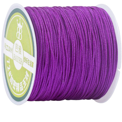 10meters 0.8mm Nylon Thread Cord Macrame Rope Bracelet Braided String For DIY Tassels Beading String Jewelry Making Accessories