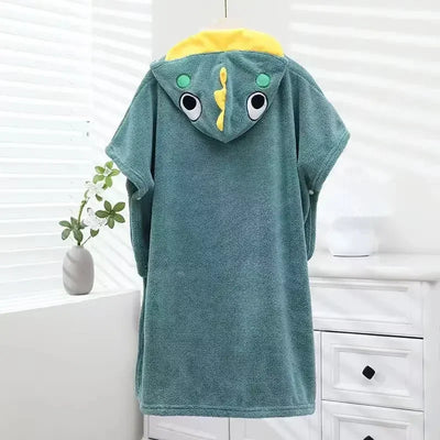 Newborn Baby Hooded Towels Toddler Super Soft Bath Towel Blanket Coral Fleece Kids Bathrobe Infant Cartoon Baby Stuff
