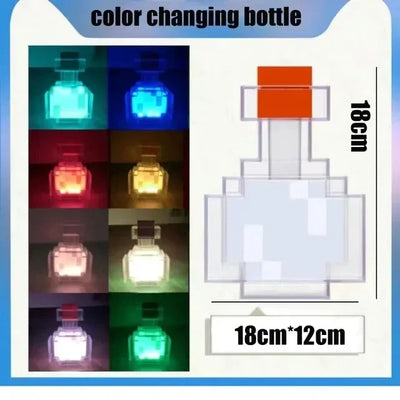 Brownstone LED Light USB Charging Table Lamp Room Decoration Light Children's Birthday Gift Toy Lamp Bedroom Decoration MC Lamp