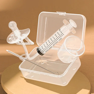 Baby Kids Smart Medicine Dispenser Needle Feeder Squeeze Medicine Dropper Dispenser Pacifier Feeding Utensils Baby Accessories