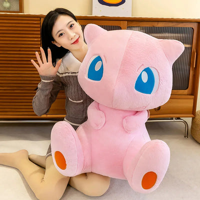 16-45CM New Pokemon Mew Plush Huge Toys Mewtwo Pokémon Anime Doll Cute Rabbit Stuffed Plushie Girls Birthday Christmas Gifts