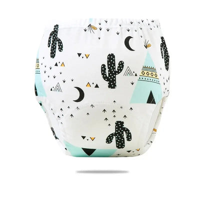 1PC Baby Cotton Diaper Infant Cloth Nappy Breathable Toilet Training Pant Reusable Cotton Newborn Baby Training Pants 0-3Year