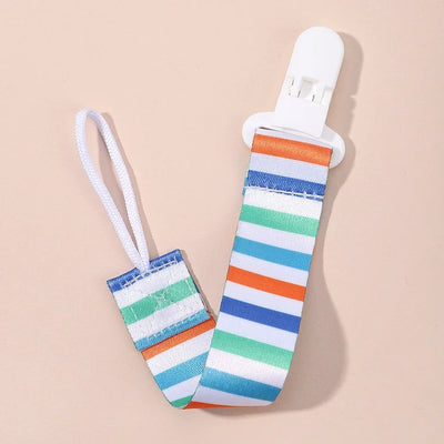 1PC BABY CARTOON PACIFIER CLIP CHAIN WITH FIXED BUTTON, ANTI-DROP BUCKLE STRAP, SOOTHER CHAIN FOR BABY FEEDING GIFT
