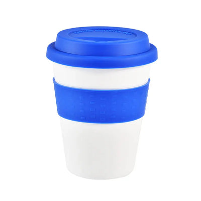 Reusable Water Cup Heat Insulated Outdoor Travel Travel Mug 400ml Hotel Cup With Silicone Lid Drinkware Portable Tea Coffee Cup