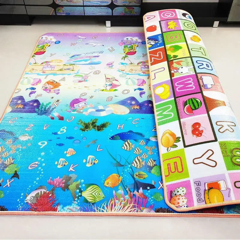 200cmX180cm Children's Safety Mat Rugs Large Size Non-toxic High-quality Baby Activity Gym Crawling Play Mats Carpet Baby Games
