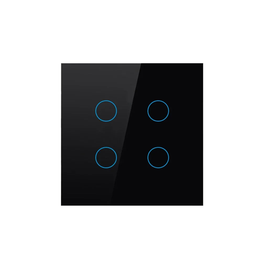 TUYA WIFI EU SMART SWITCHES 1/2/3/4 GANG TOUCH LIGHT SWITCH WALL SENSOR 433MHZ RF SWITCHES SMART LIFE FOR ALEXA GOOGLE HOME ALICE