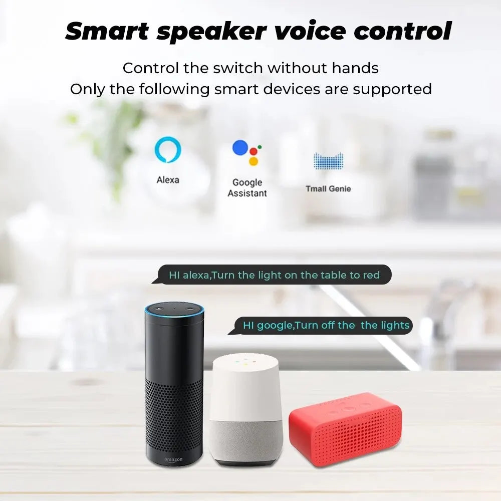 1pcs Wifi DIY Interruptor Smart Switch Wireless Remote Controller Home Control Works with Alexa Google Home
