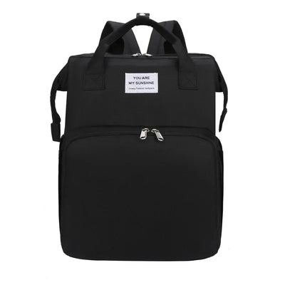 Lightweight Mother and Baby Bag Multifunctional Large Capacity Mom Bed Bag New Portable Folding Mommy Bag Crib Stroller Backpack